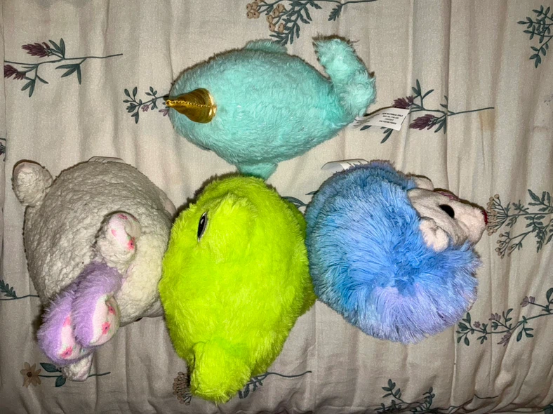 Set of 4 Small Plush Toys - photo 3