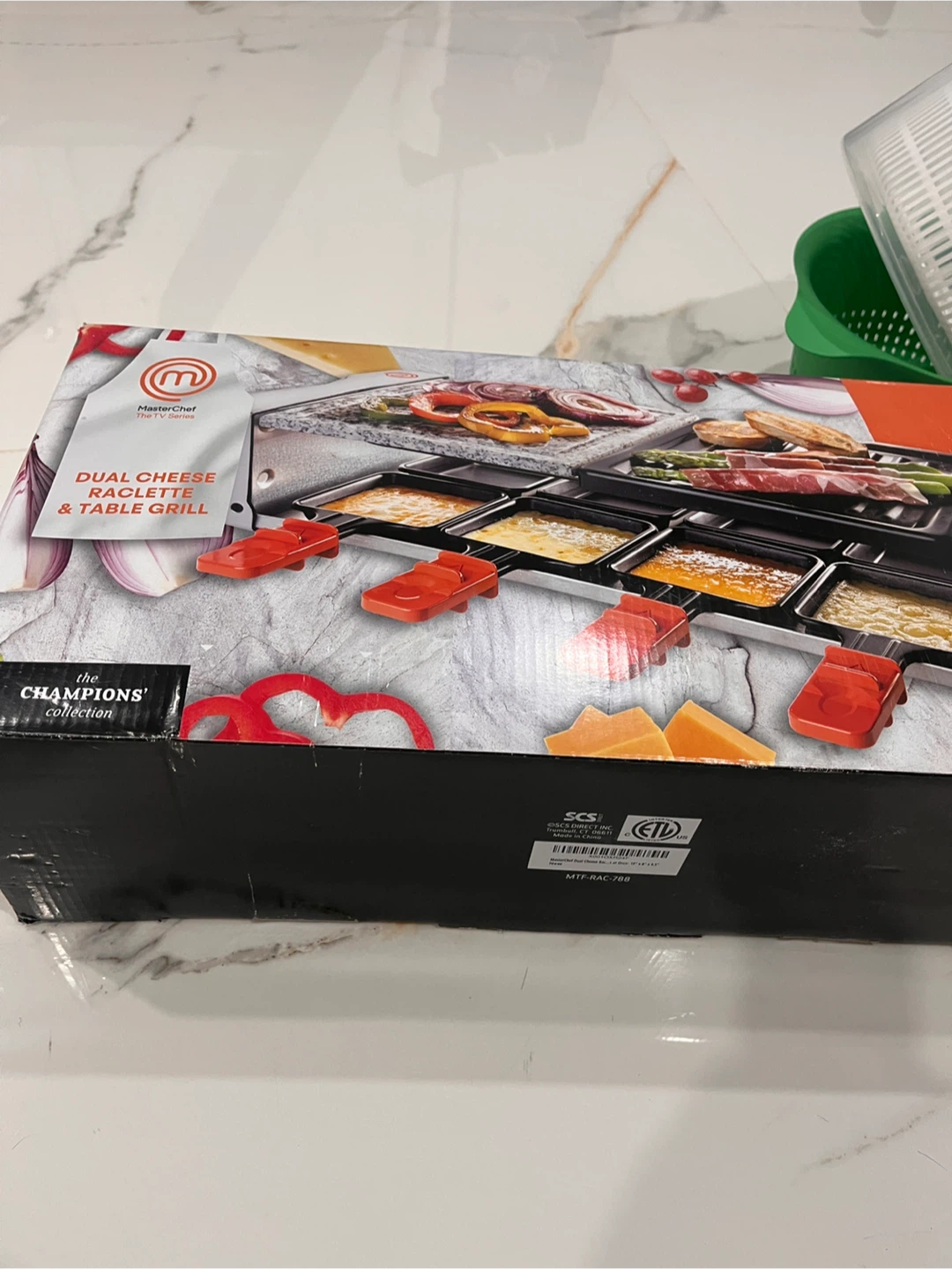 MasterChef Dual Cheese Raclette and Table Grill