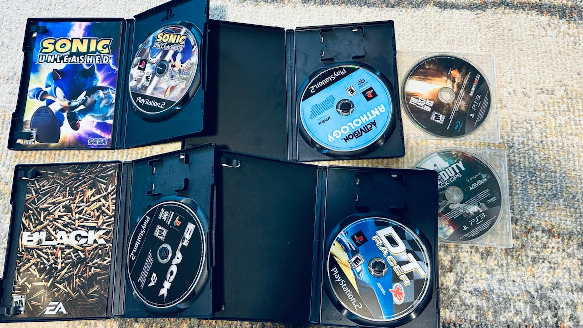 PS2 & PS3 Games Bundle – Sonic Unleashed, BLACK - photo 2