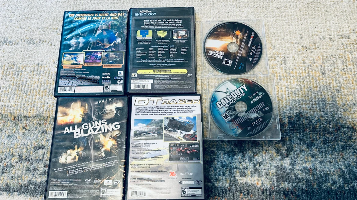 PS2 & PS3 Games Bundle – Sonic Unleashed, BLACK - photo 3