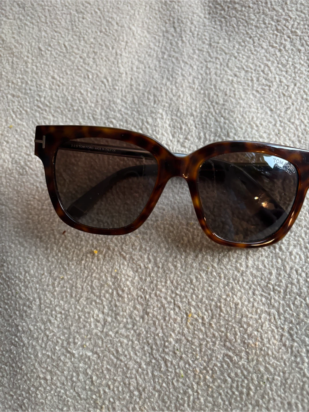 Tom Ford Polarized Tortoiseshell Sunglasses