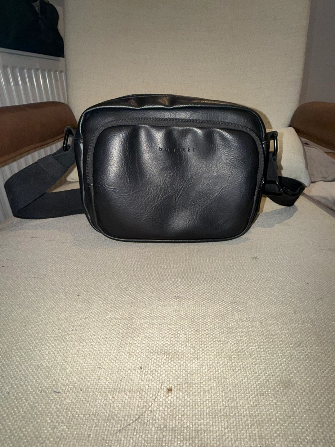 Bugatti Black Crossbody Bag