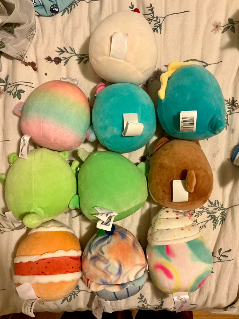 Set of 10 Squishmallows Plush Toys - photo 2