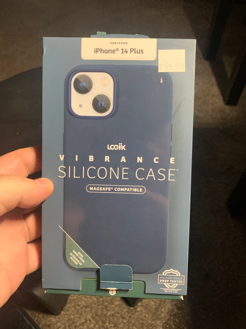 Logiix Vibrance Silicone Case for iPhone 14 Plus