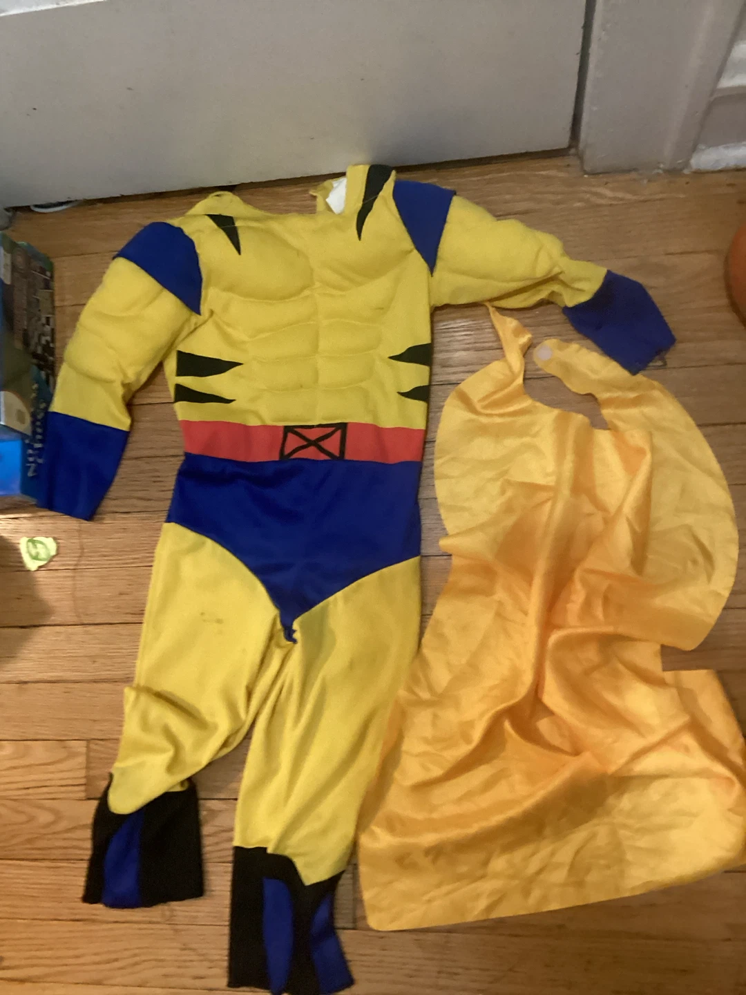 3-5T Wolverine Kids Costume with Cape