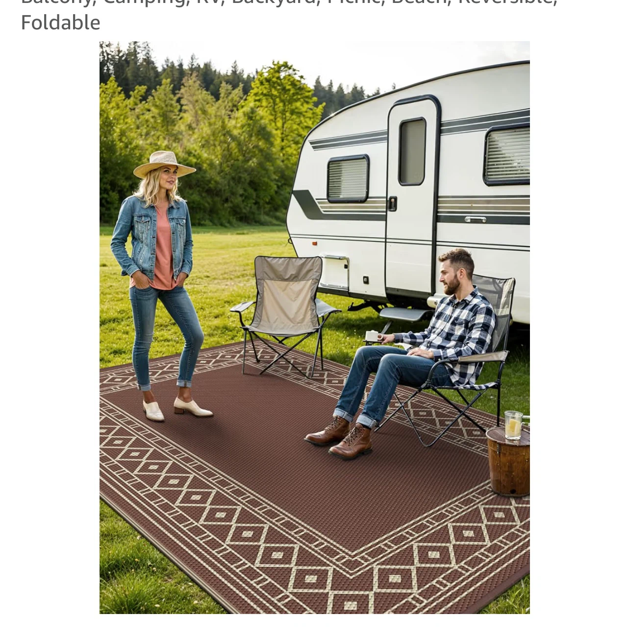 Reversible Outdoor Carpet Mat - photo 5