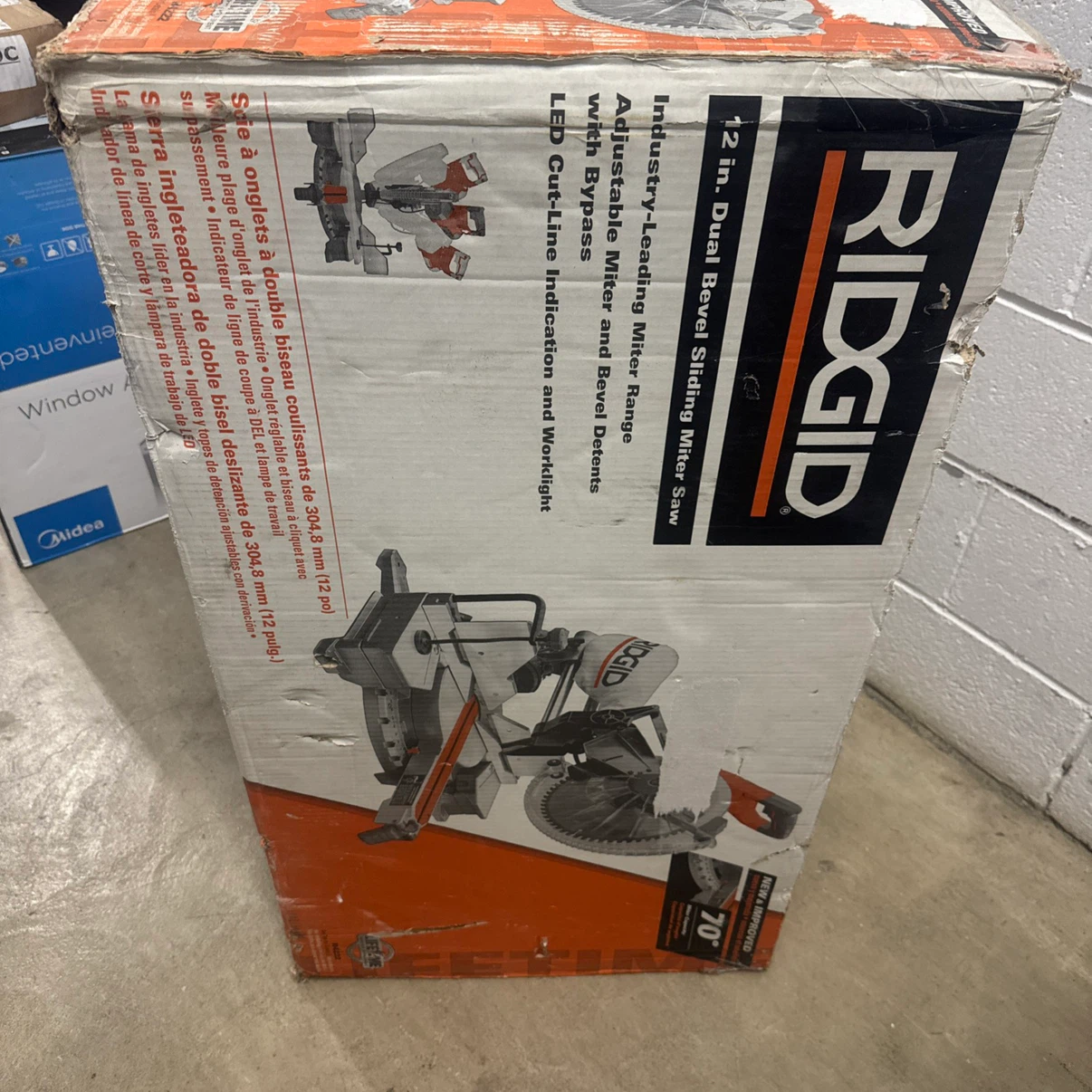 RIDGID 12 in. Dual Bevel Sliding Miter Saw R4222 - photo 3