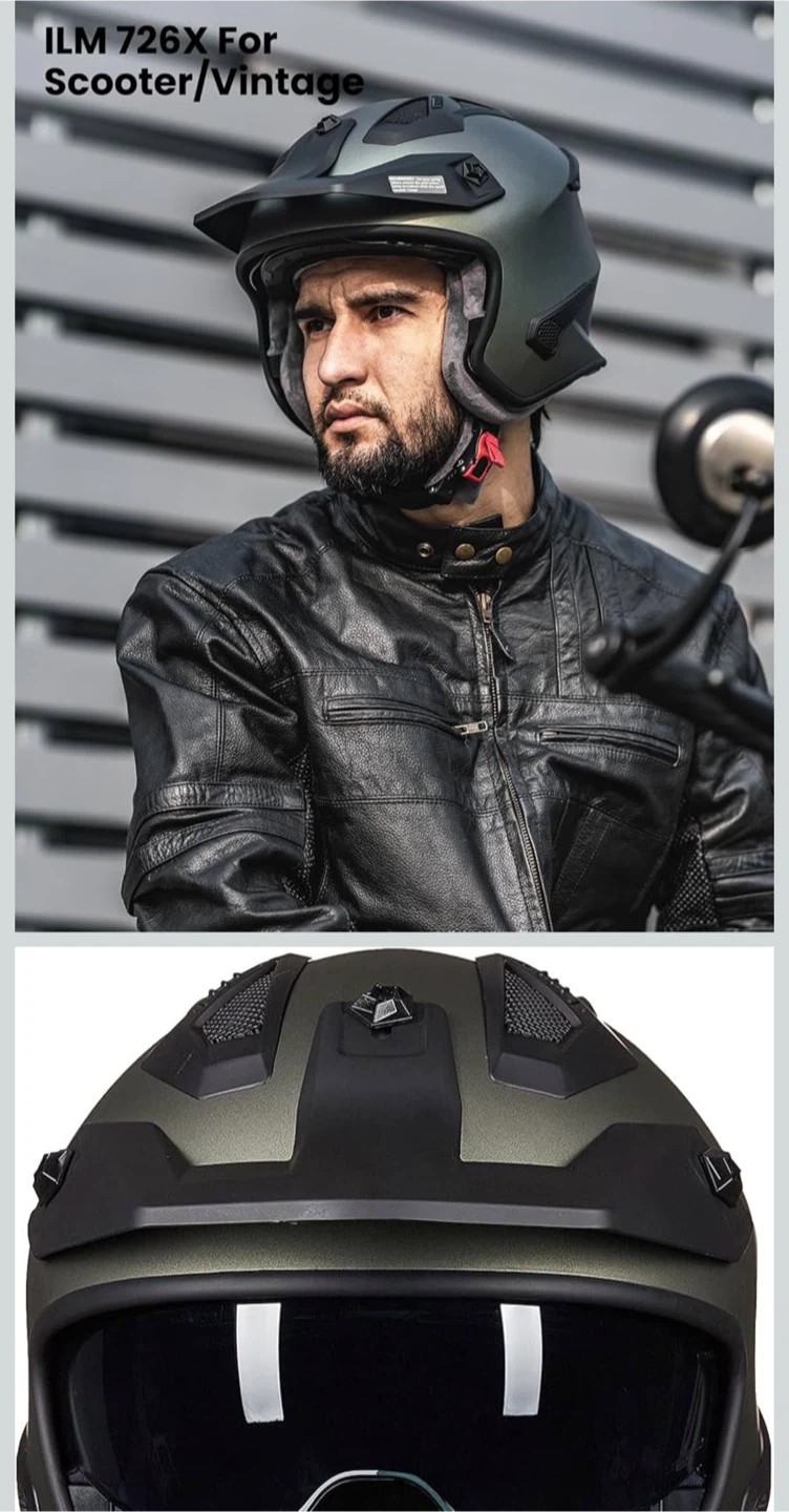 ILM 726X Modular Motorcycle Helmet - photo 4