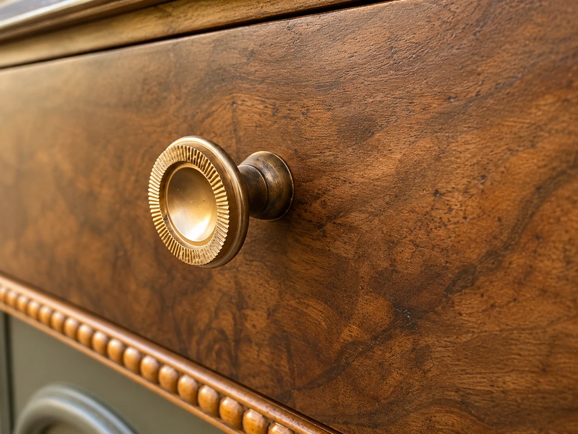 Antique Walnut Buffet | Modern Organic Dipped Finish - photo 4
