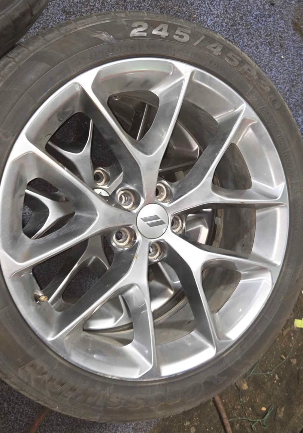 Set of 4 Dodge 20-inch Wheels and Tires - photo 2