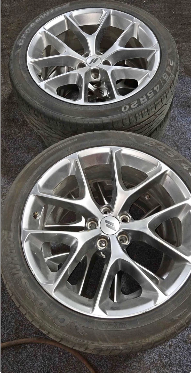 Set of 4 Dodge 20-inch Wheels and Tires - photo 3