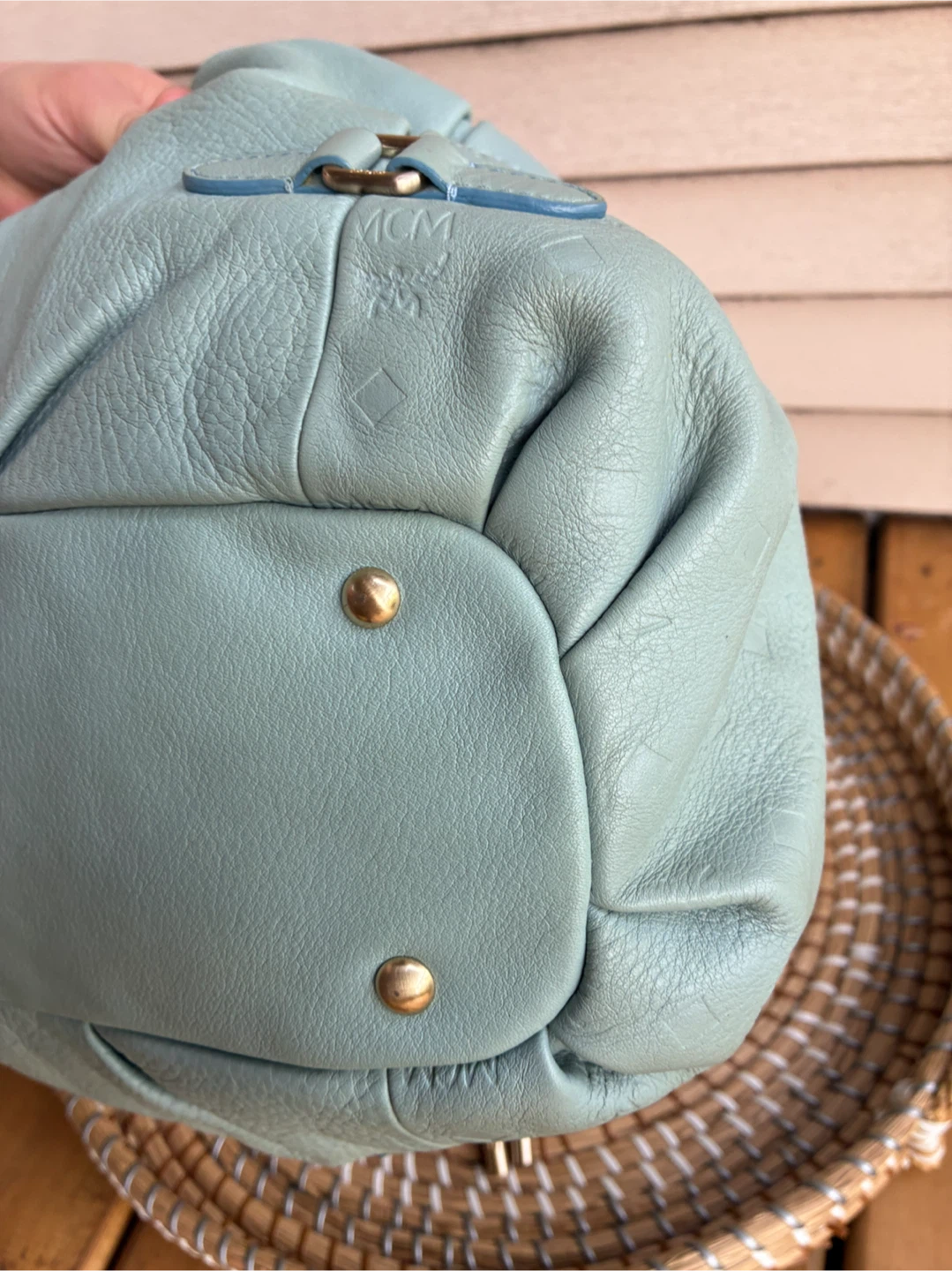 Mcm tote  like new - photo 5