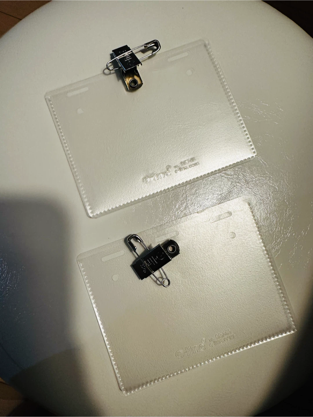 2 Badge Holders