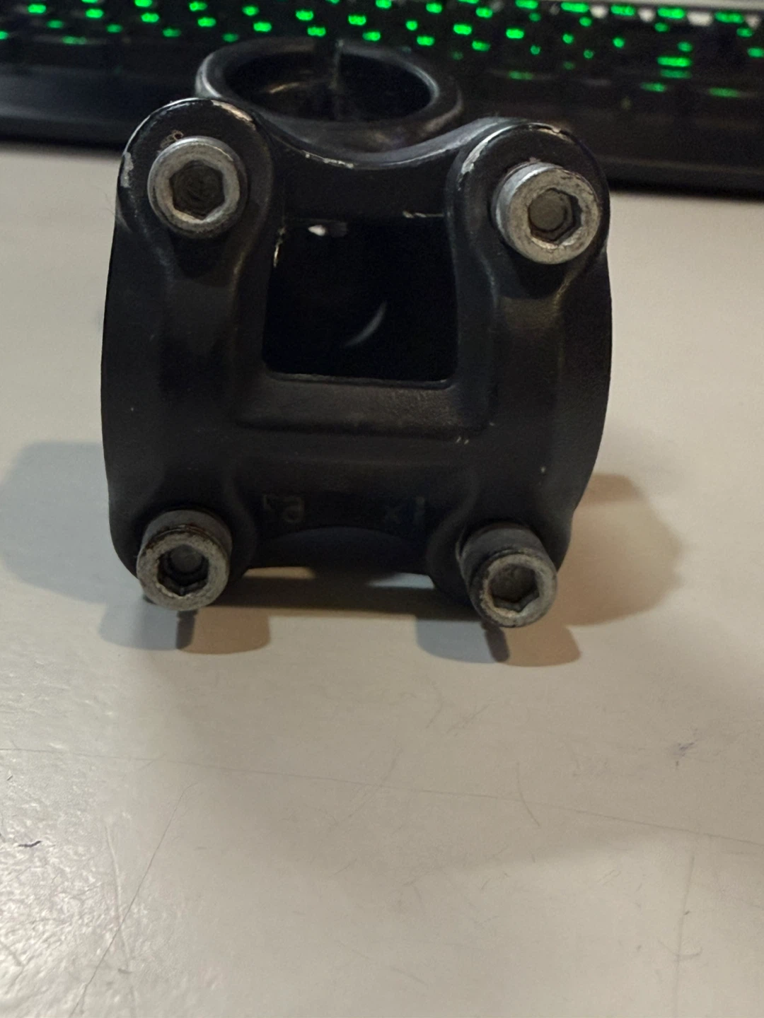 Black Bicycle Handlebar Stem 25.4mm - photo 4