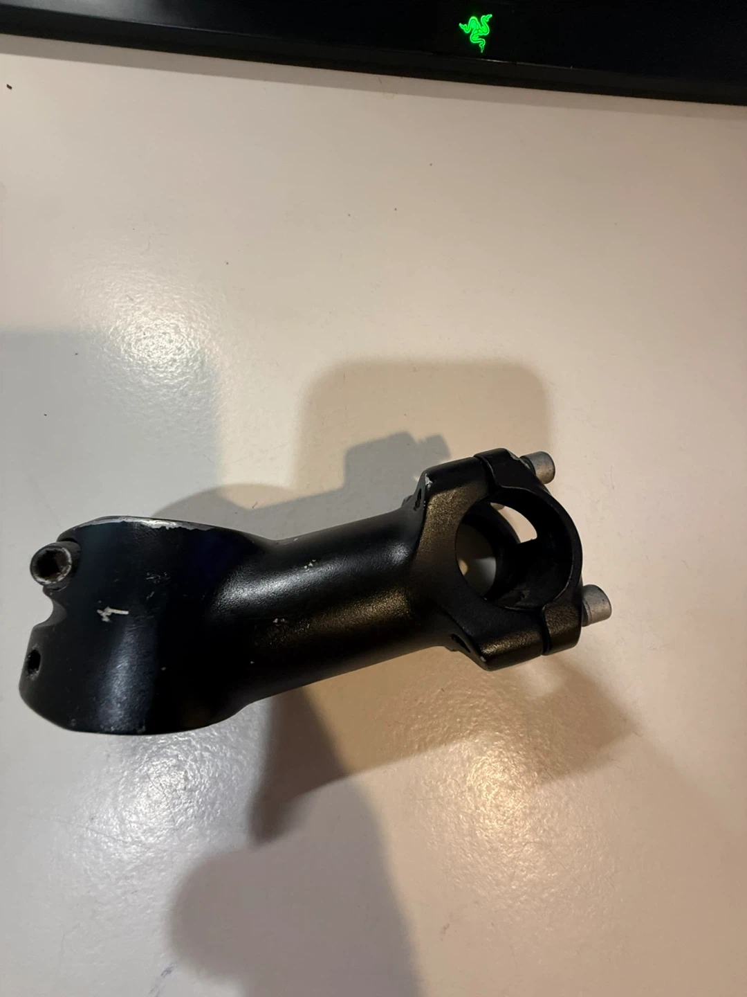 Black Bicycle Handlebar Stem 25.4mm - photo 5