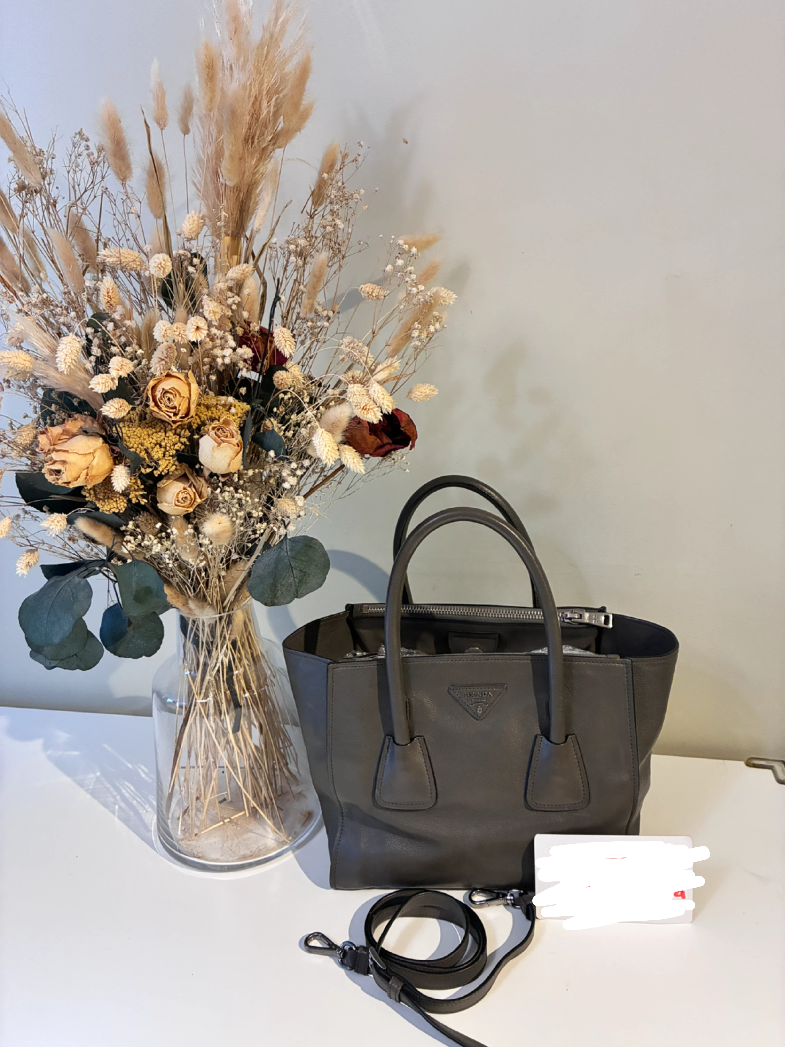 Prada two way bag
