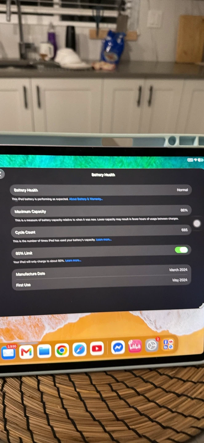 iPad Air M2 13 inch WiFi 128gb blue - photo 3