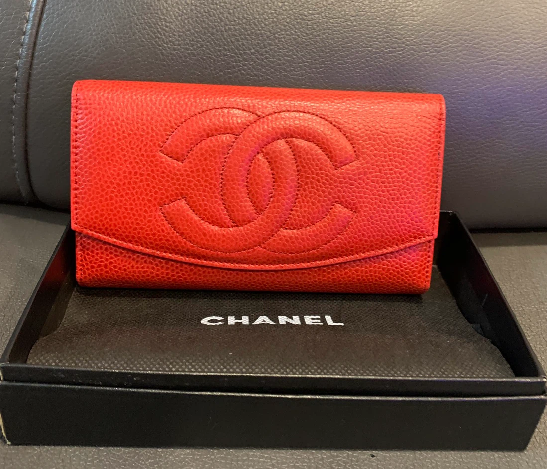 Red Leather Wallet