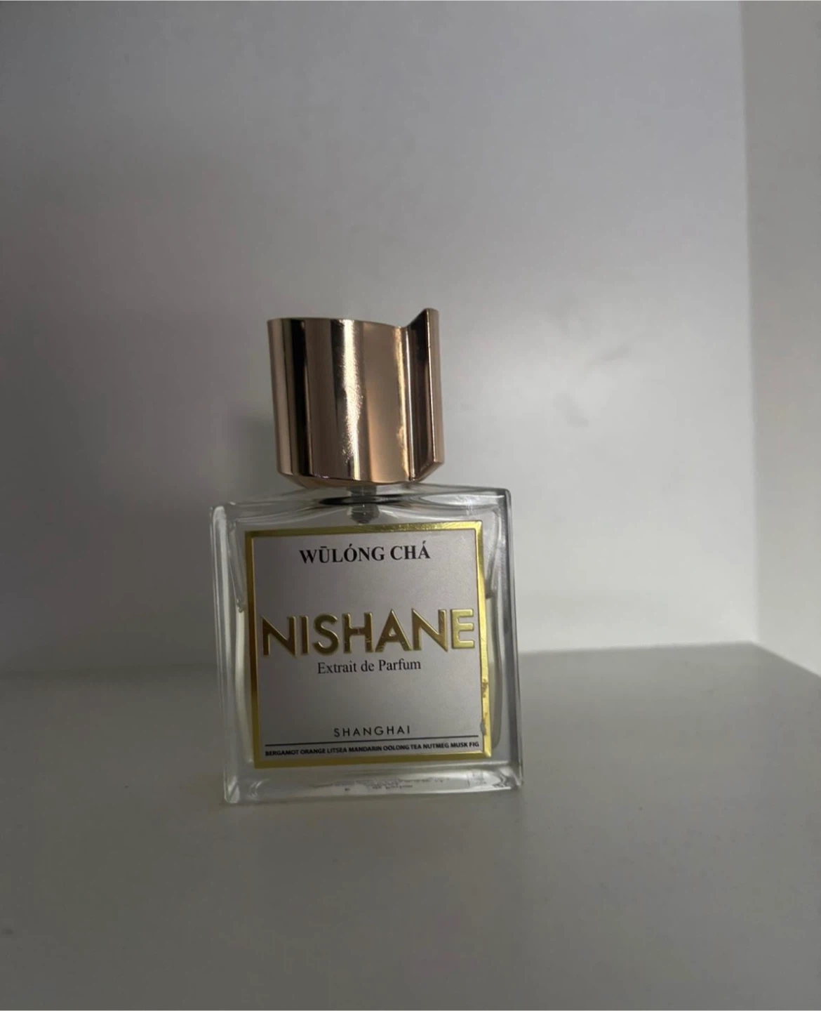 Nishane Wūlong Chá Extrait de parfum 50ml70-80% full