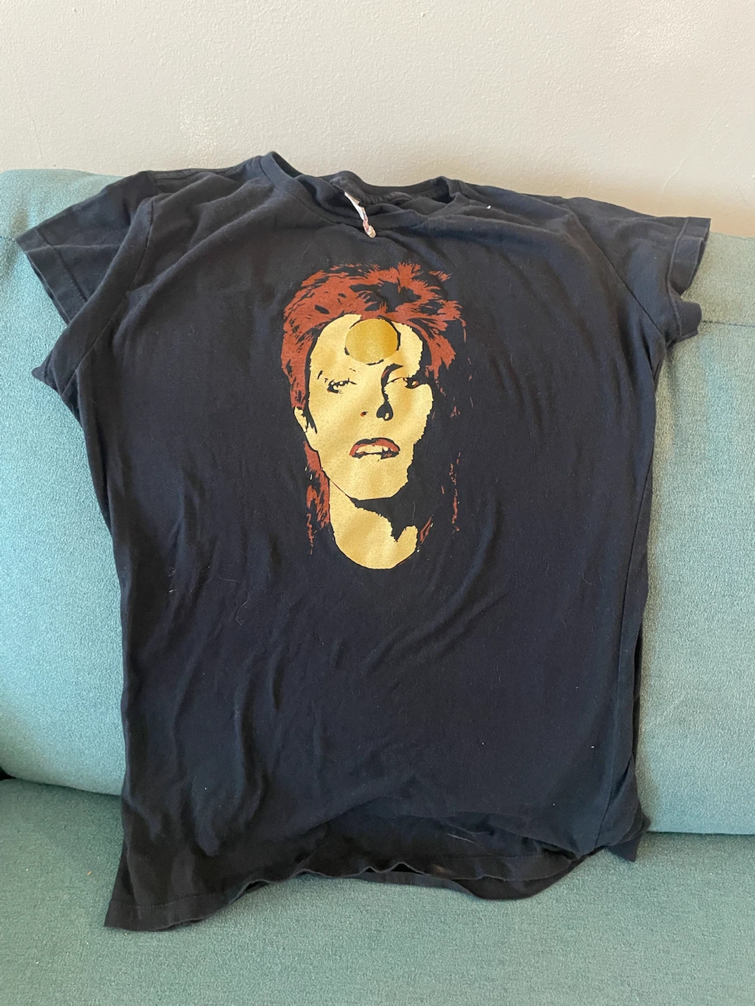 David Bowie Black Graphic T-Shirt