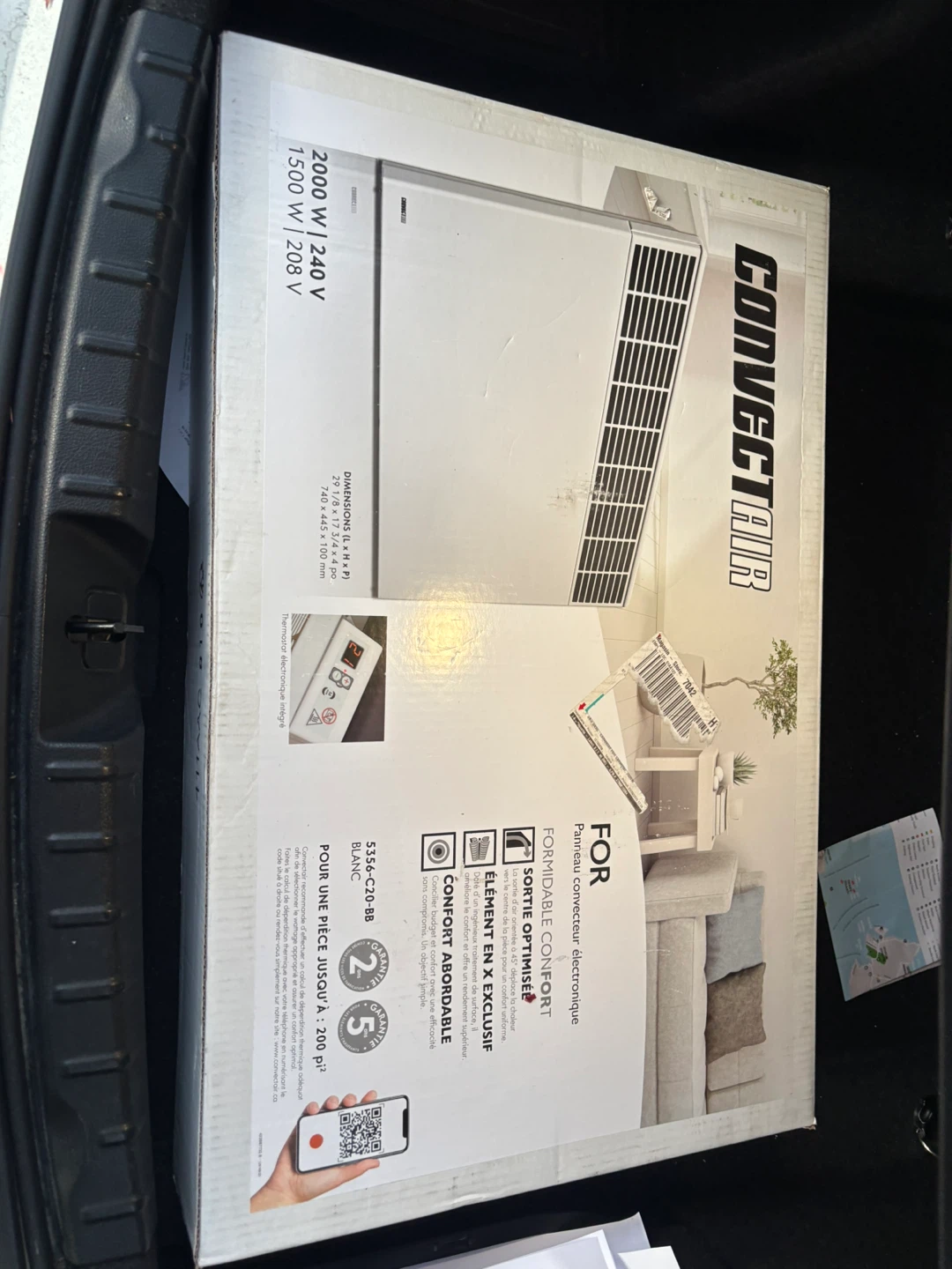 Convectair FOR Electronic Convector Heater