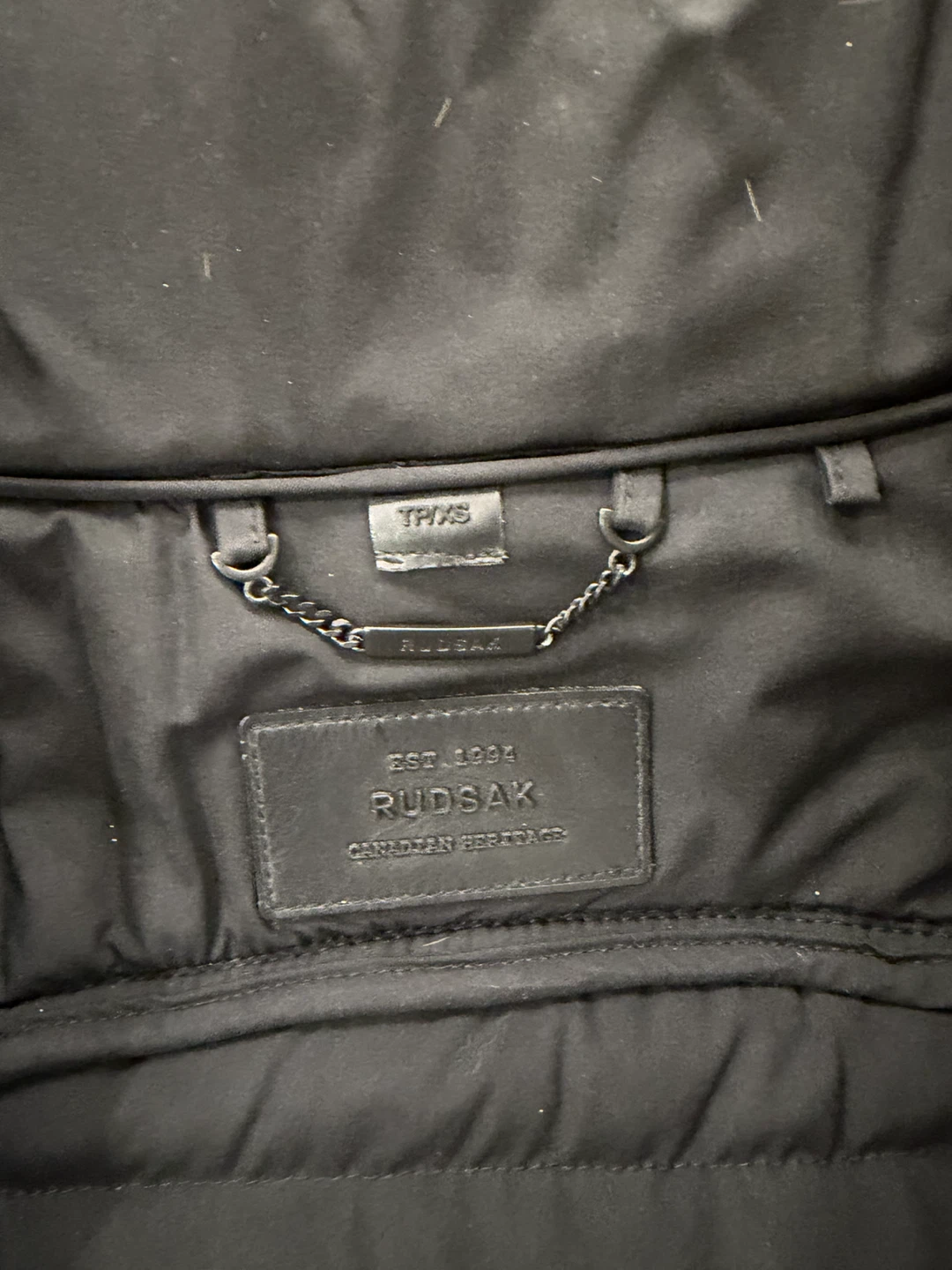 Rudsak Down Parka Jacket - Black - photo 3