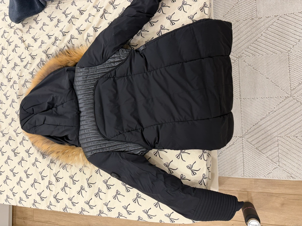 Rudsak Down Parka Jacket - Black - photo 5