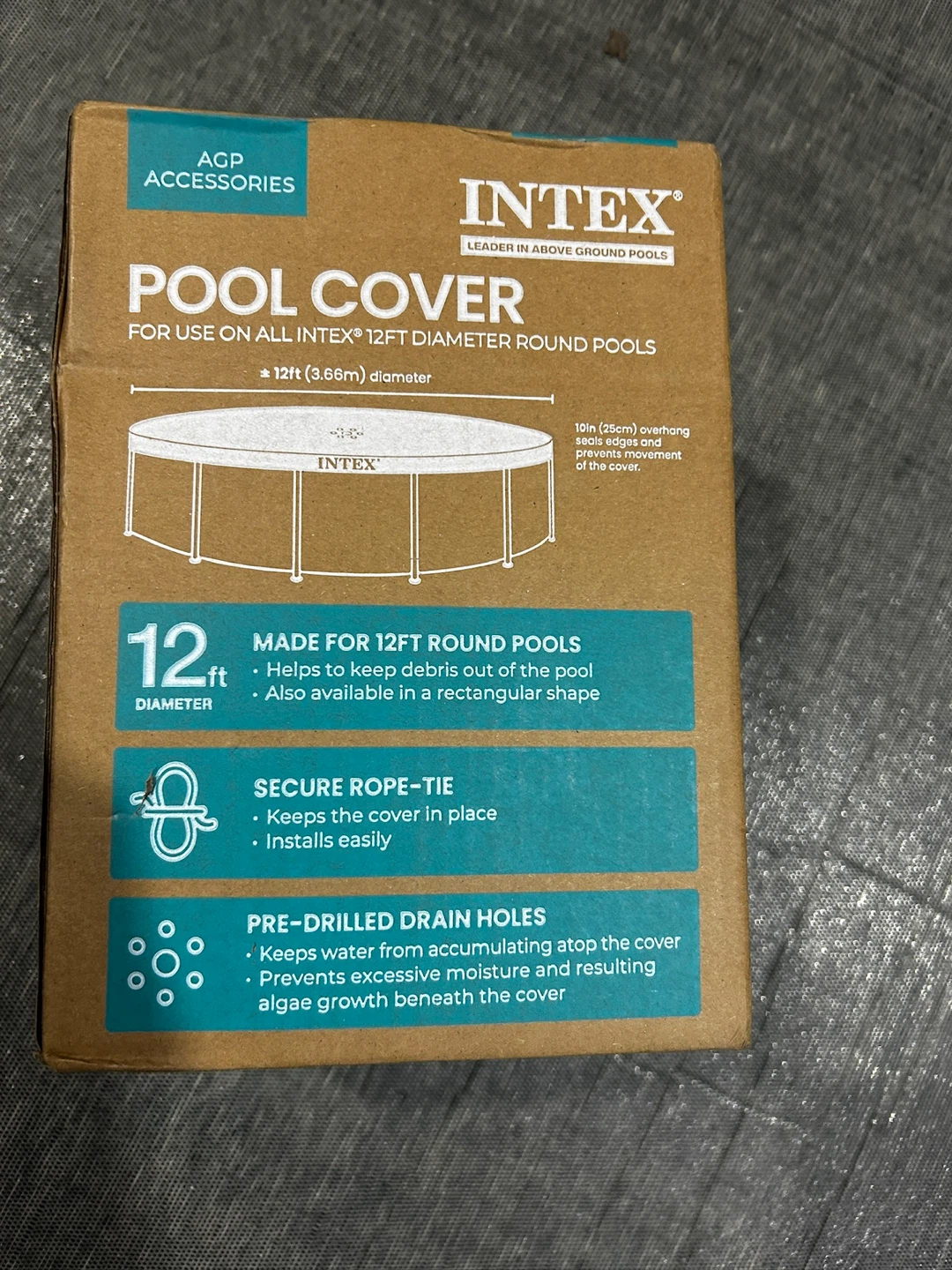 Intex 12ft Round Pool Cover