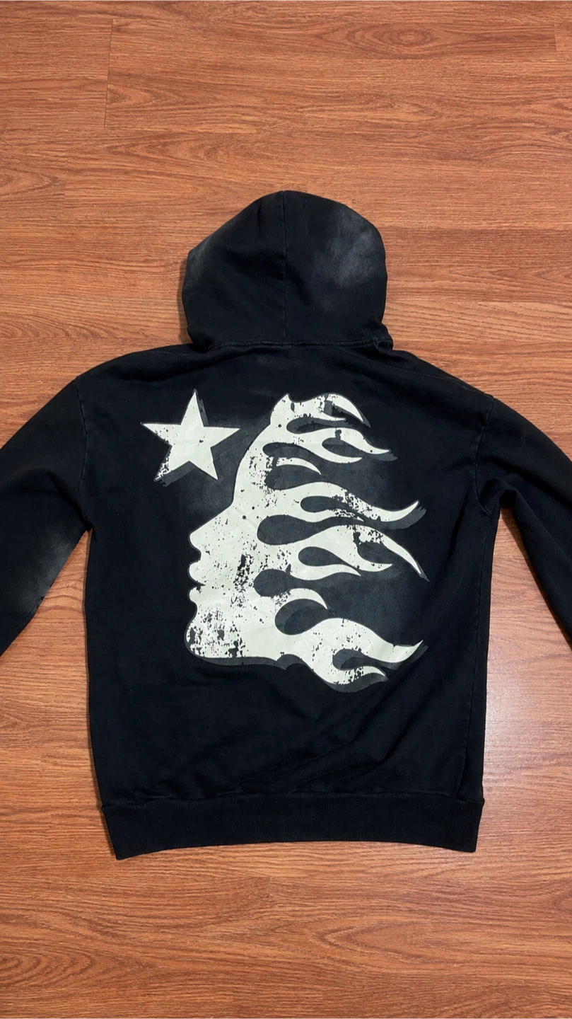 Hellstar Records Hoodie Black - photo 2