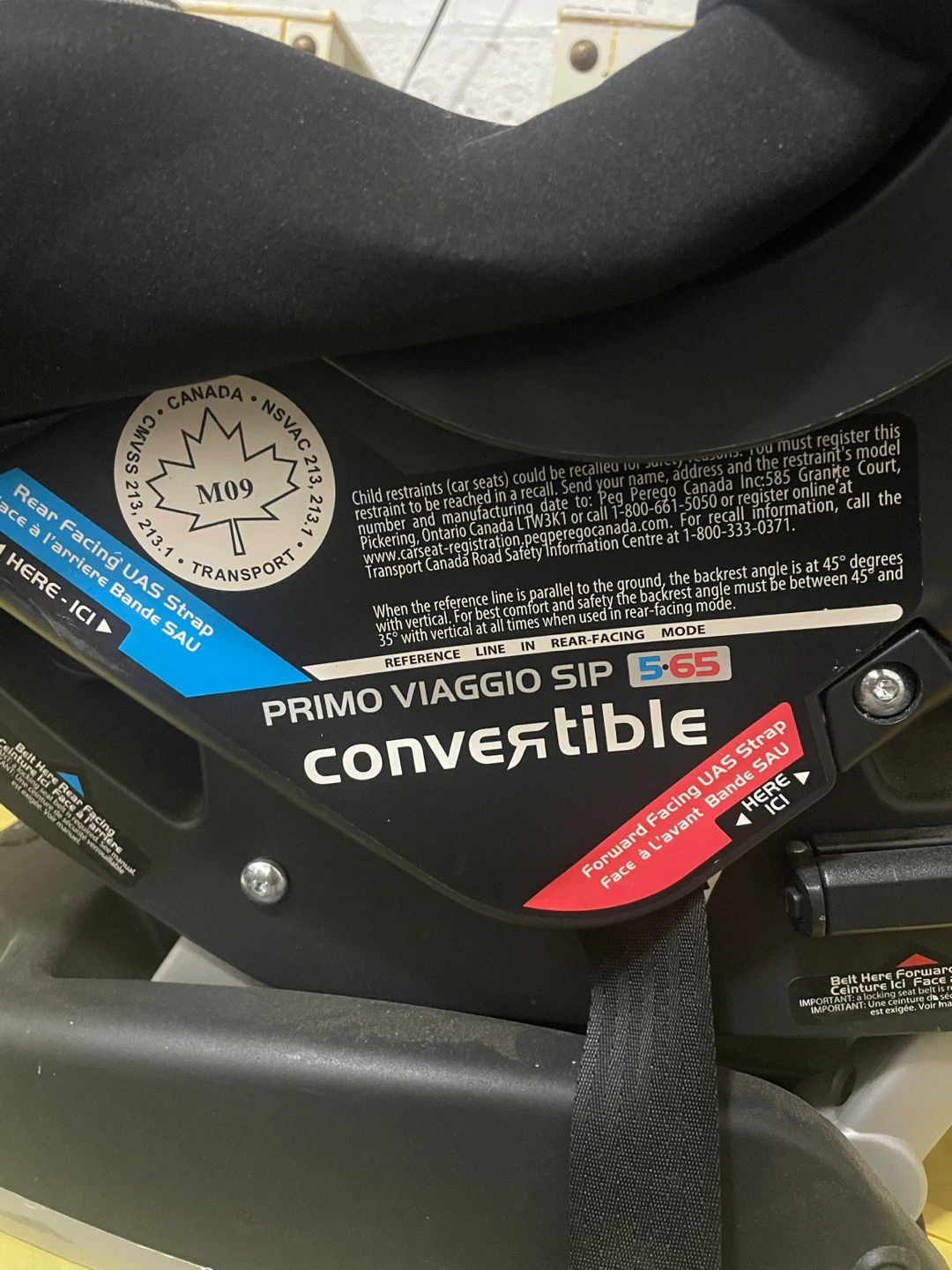 Car seat - photo 3
