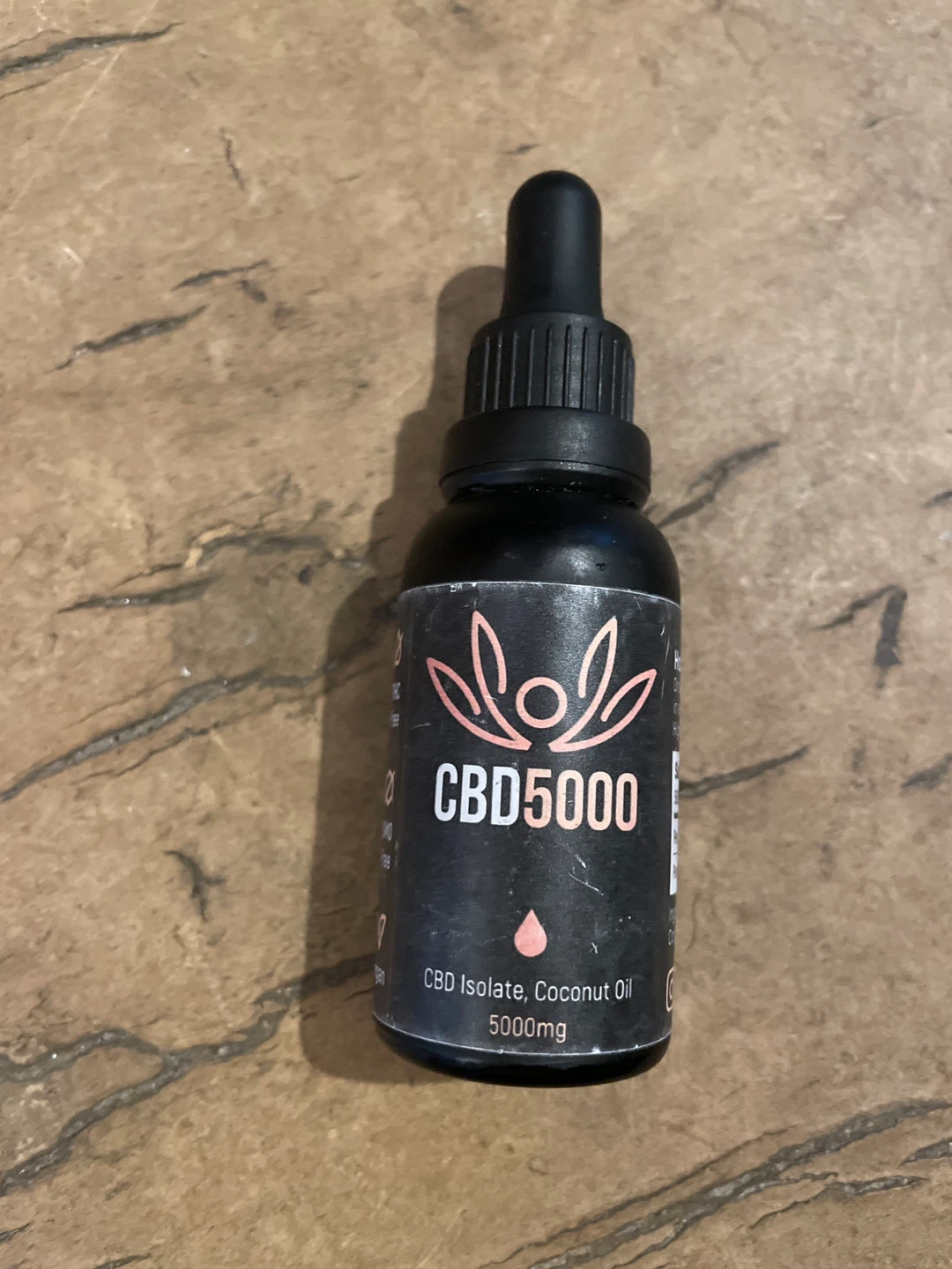 CBD5000 CBD Isolate Coconut Oil - new