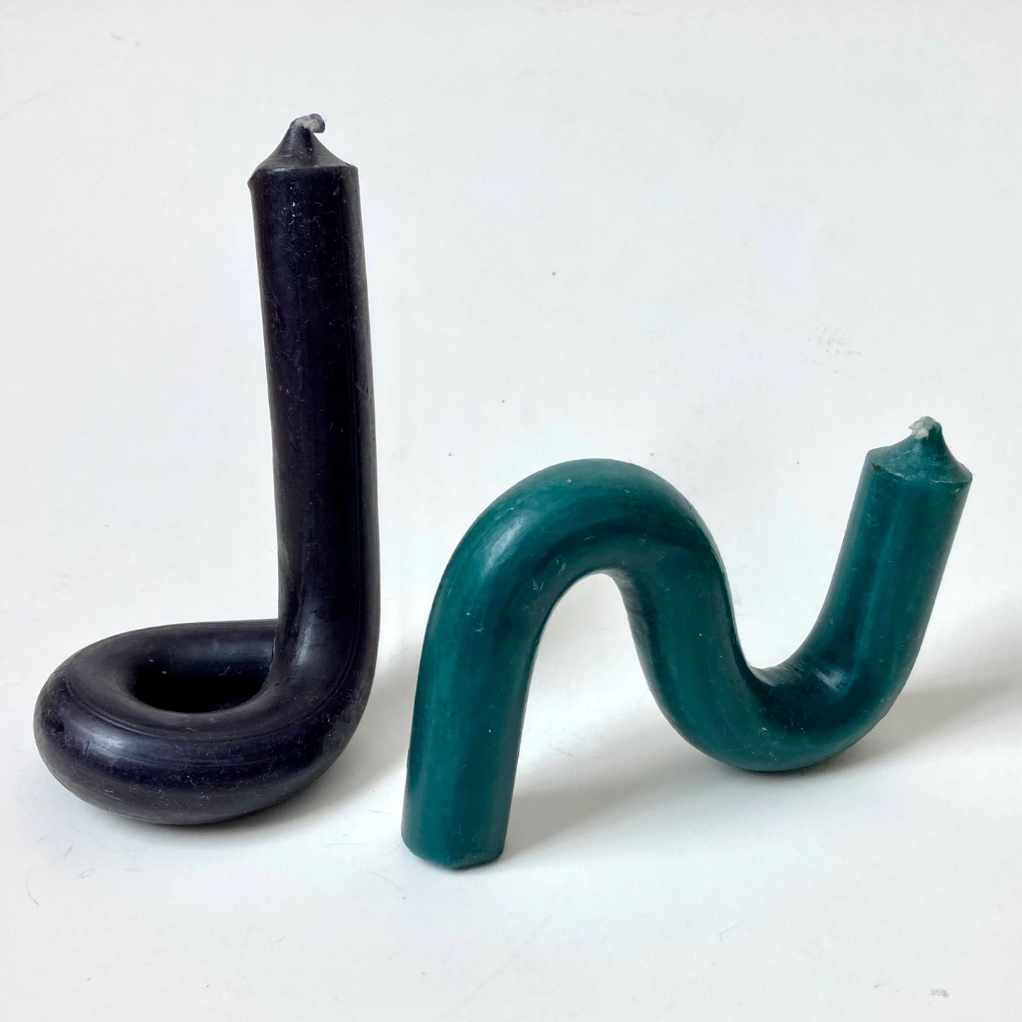 Set of 6 Modern Sculptural Wax Art Candles - photo 3