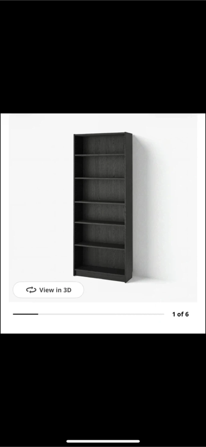 IKEA Billy Bookcase Black