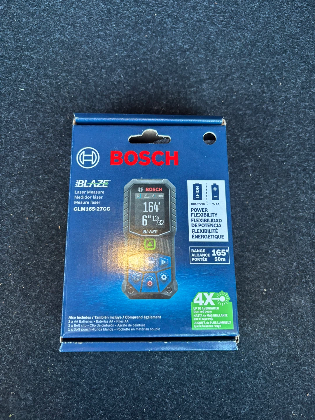 Bosch BLAZE GLM165-27CG Laser Measure - photo 3