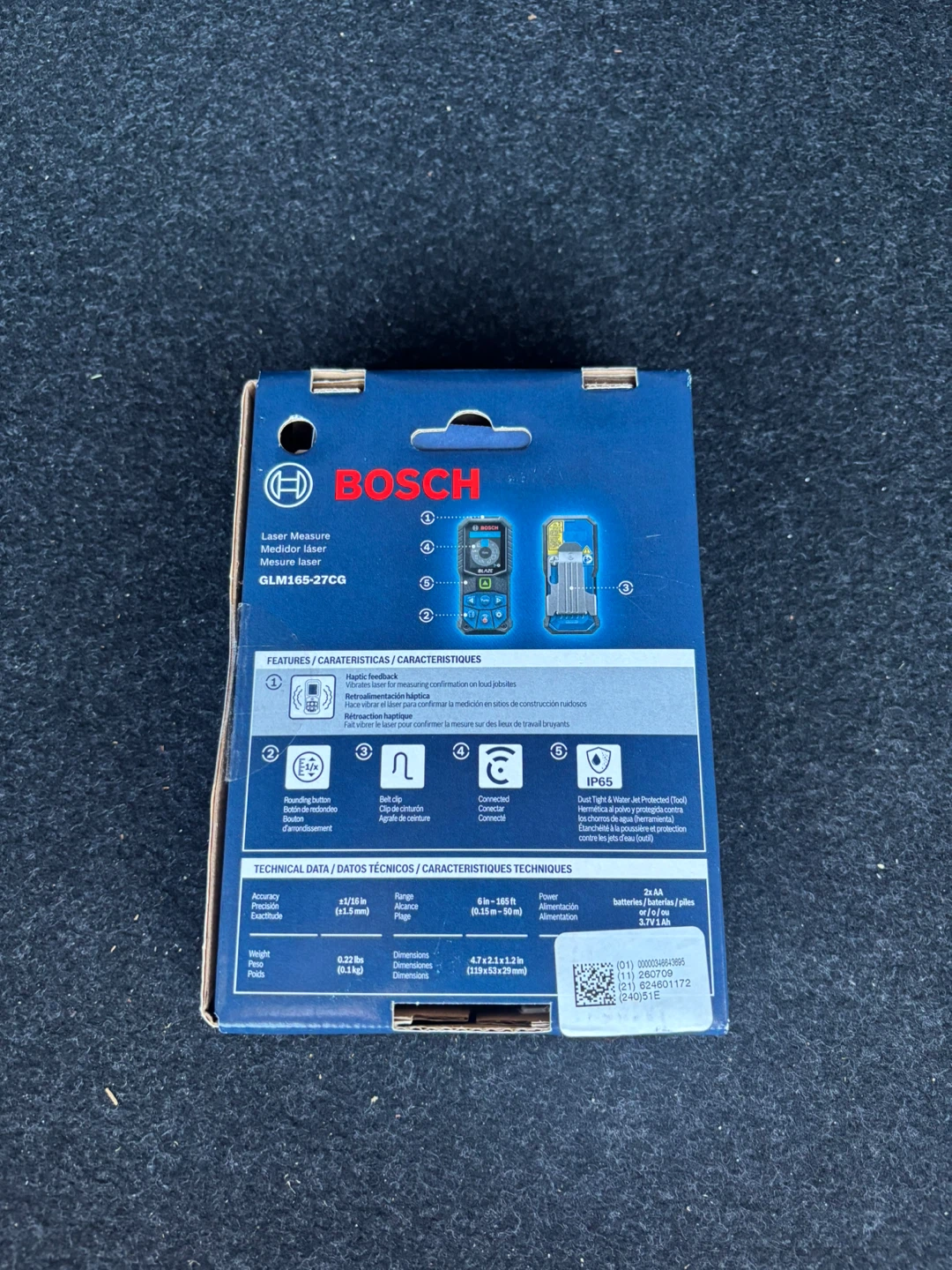 Bosch BLAZE GLM165-27CG Laser Measure - photo 5