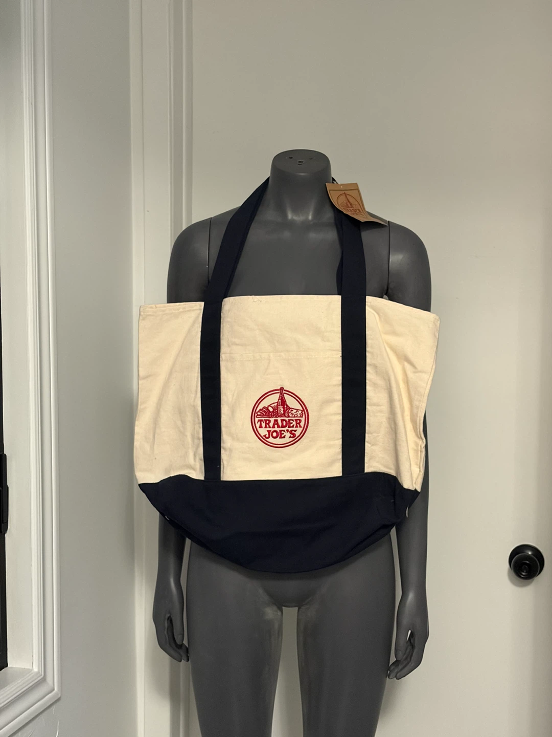 Trader Joe's Reusable Canvas Tote Bag