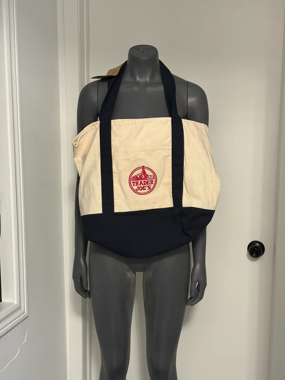 Trader Joe's Reusable Canvas Tote Bag - photo 2