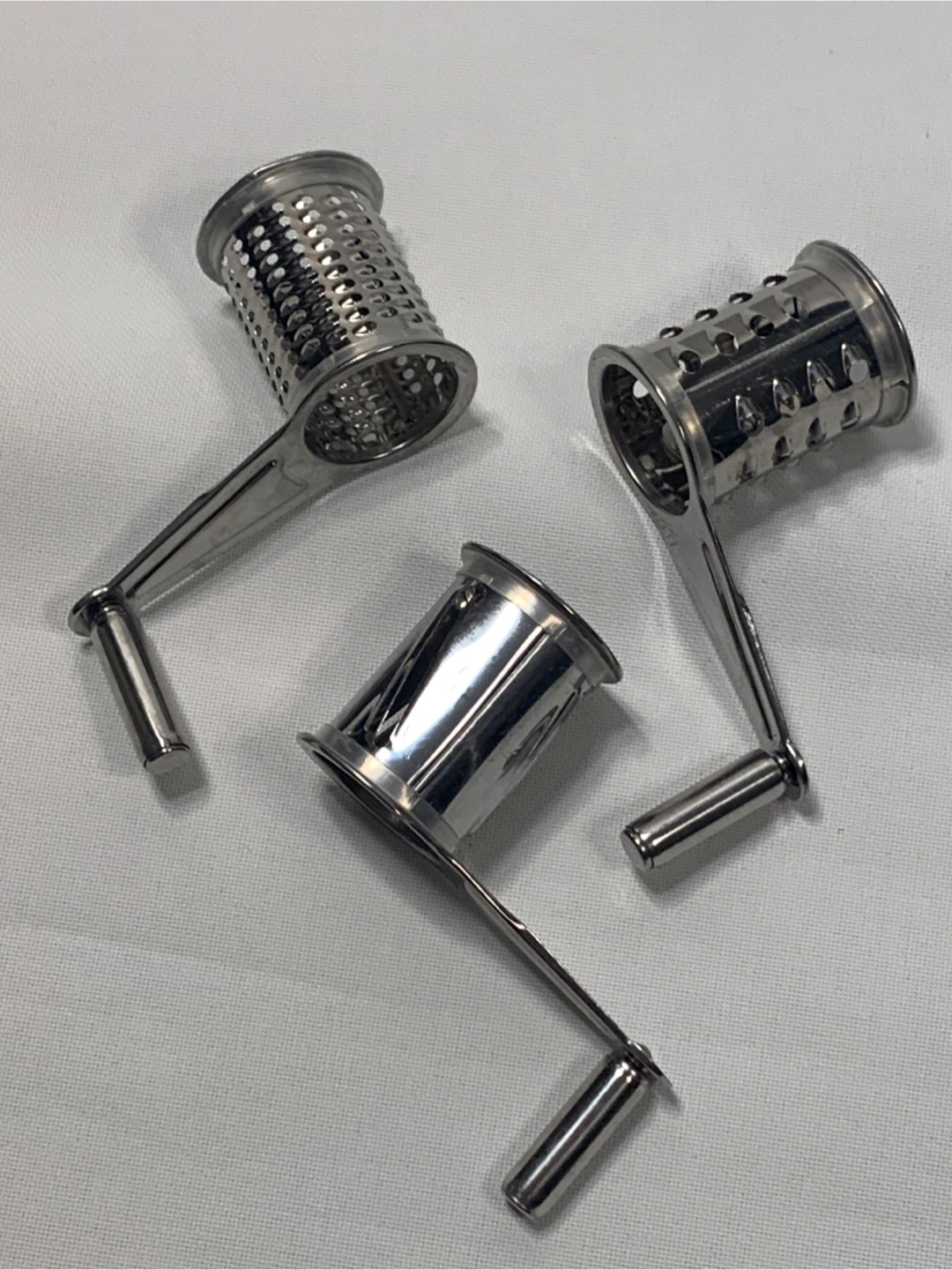 Lovkitchen Stainless Steel Rotary Cheese Grater - photo 3