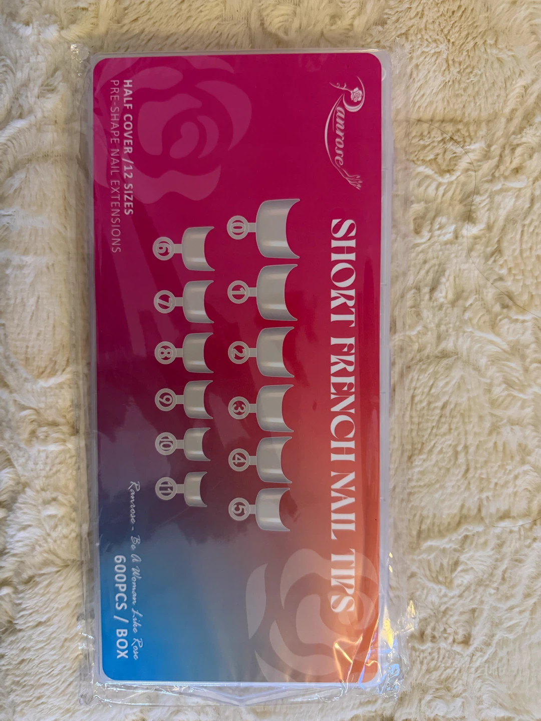 Ramrose Short French Nail Tips 600pcs