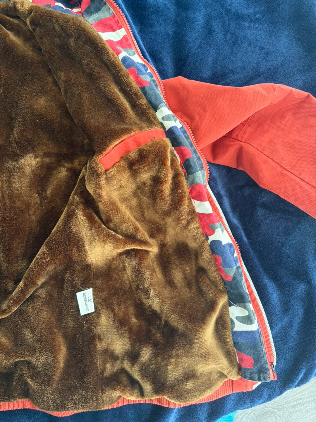 Orange Hooded Jacket - photo 3