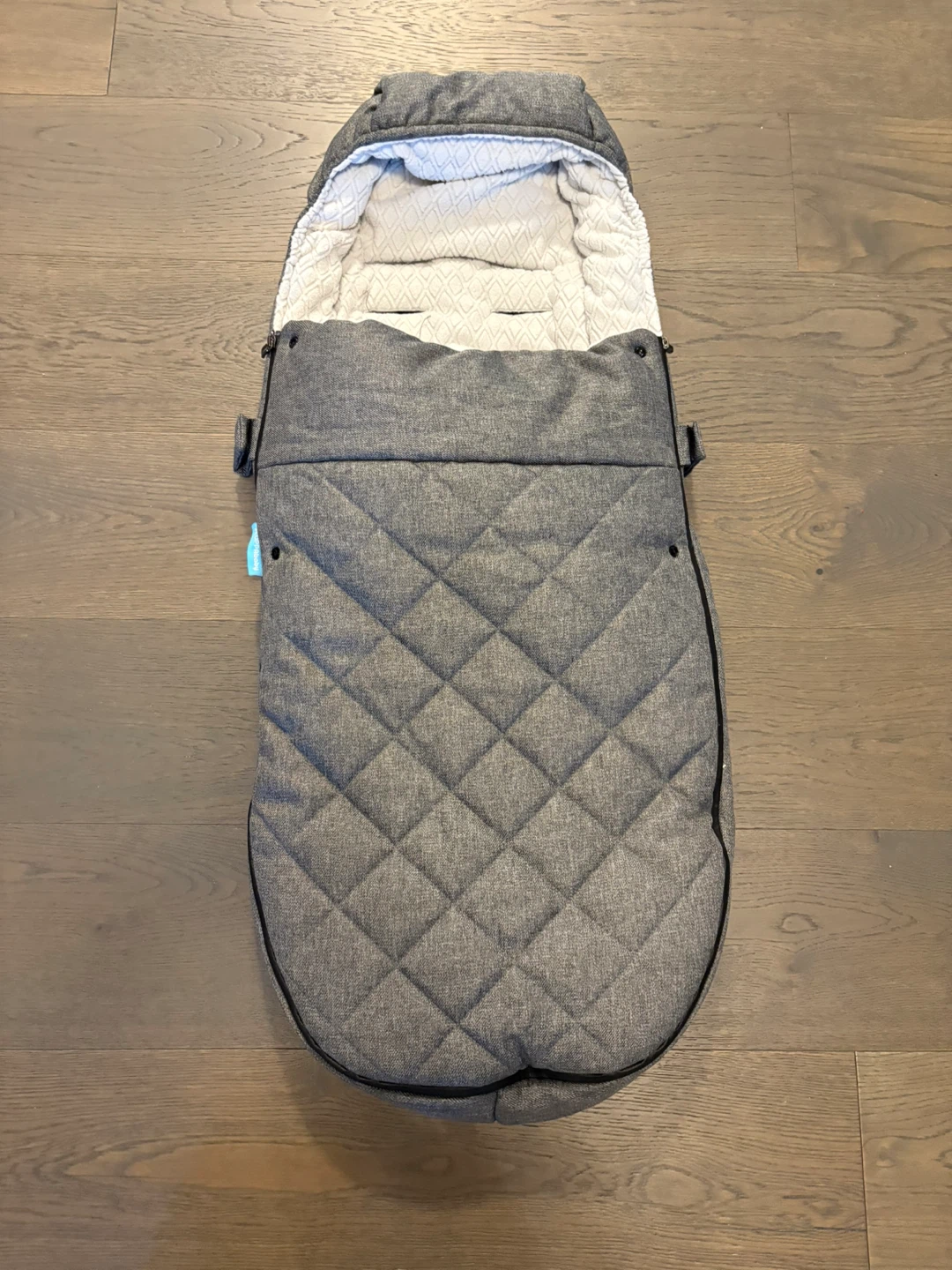Uppababy dark gray cozy ganoosh EUC ret $280