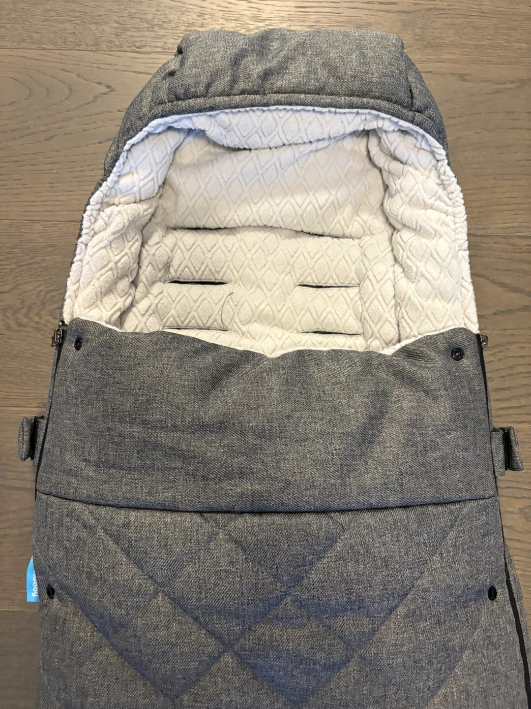 Uppababy dark gray cozy ganoosh EUC ret $280 - photo 2