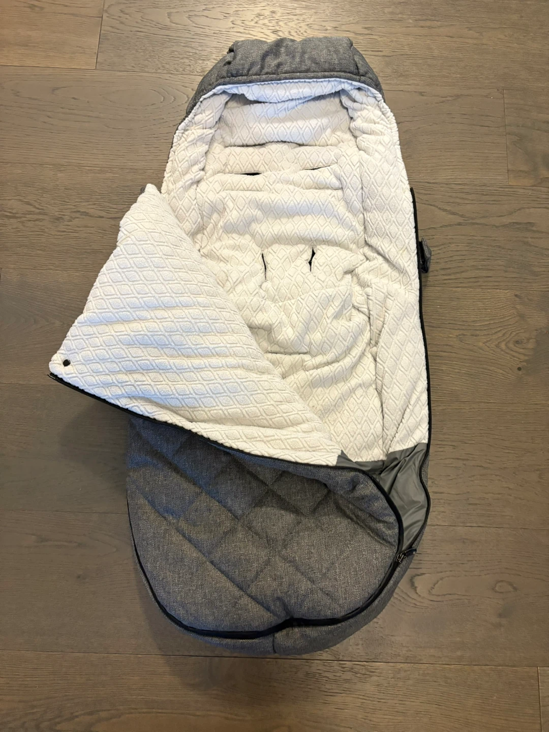 Uppababy dark gray cozy ganoosh EUC ret $280 - photo 5