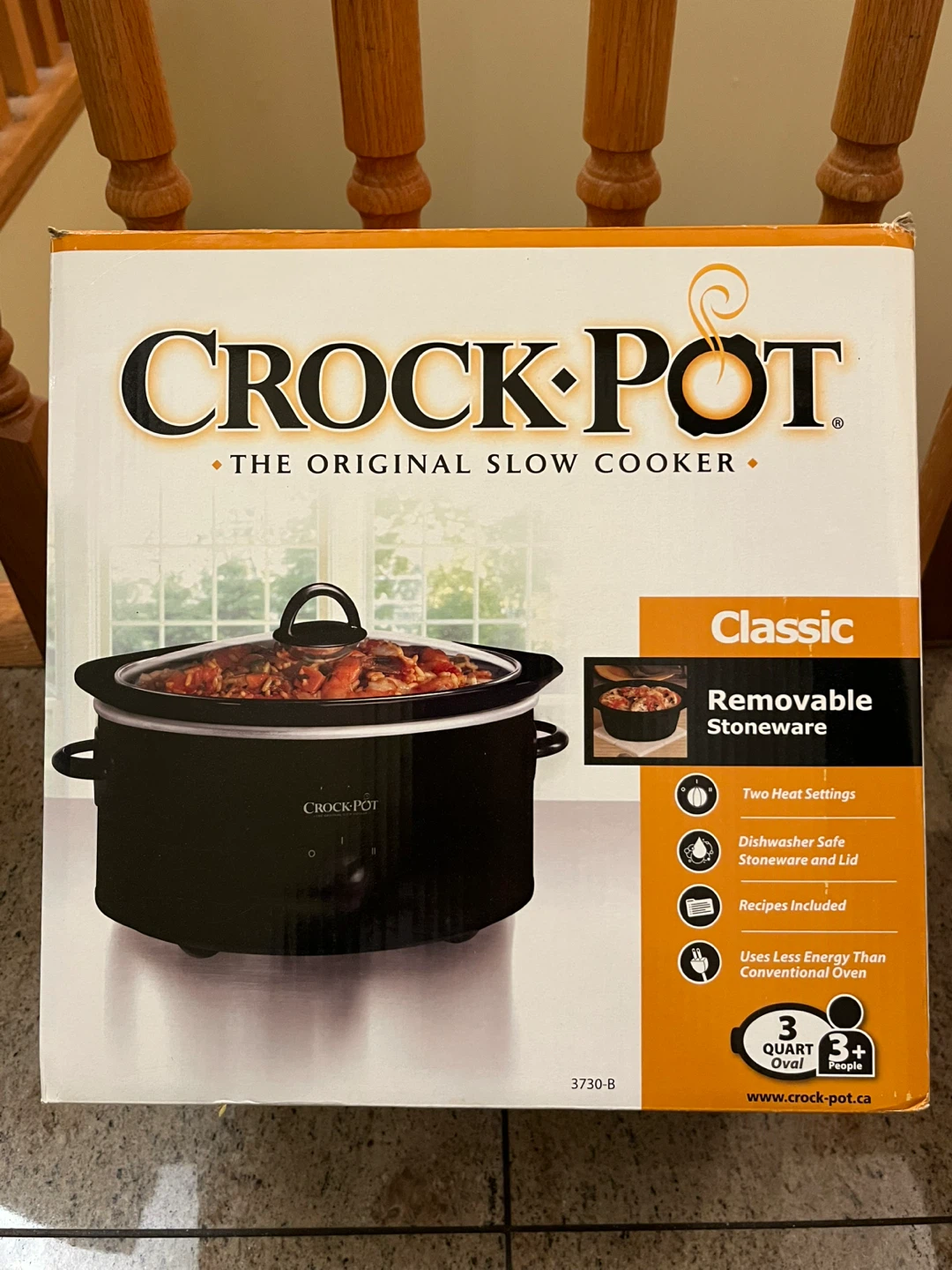 *NEW*Crock-Pot 3 Quart Oval Slow Cooker