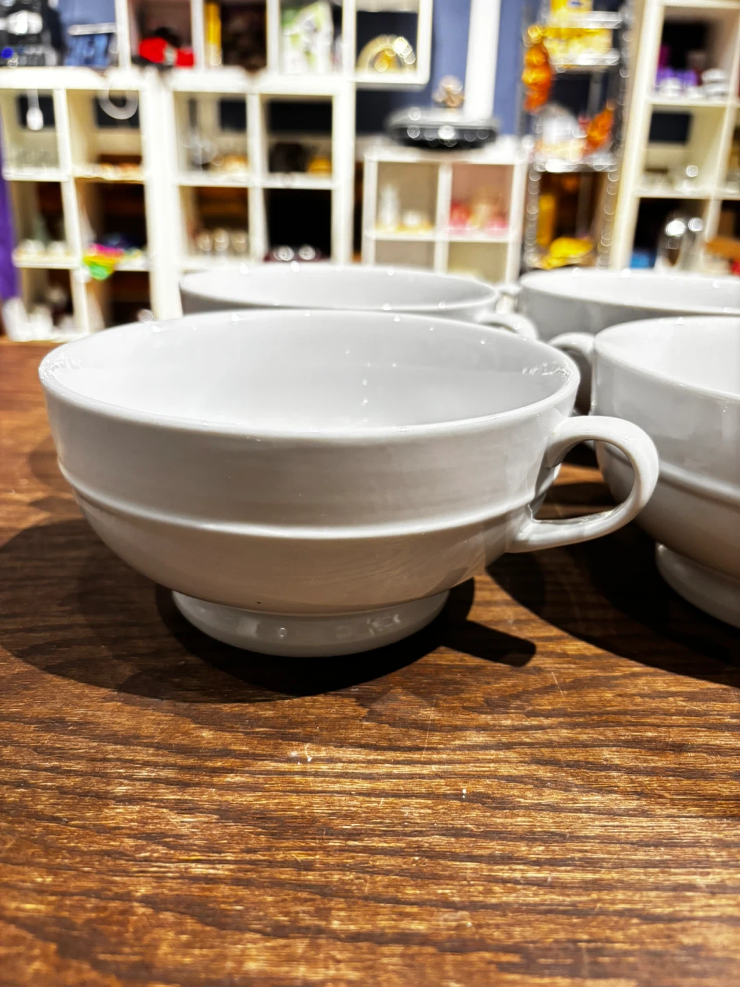 Set of 6 Canopy White Soup Bowls - photo 2