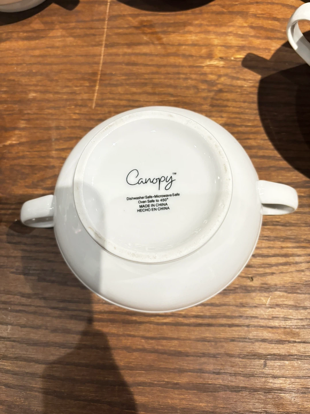 Set of 6 Canopy White Soup Bowls - photo 4