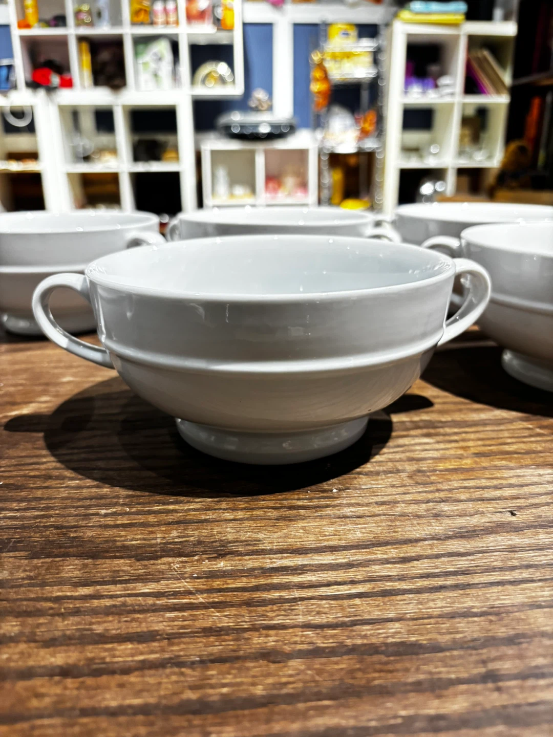 Set of 6 Canopy White Soup Bowls - photo 5