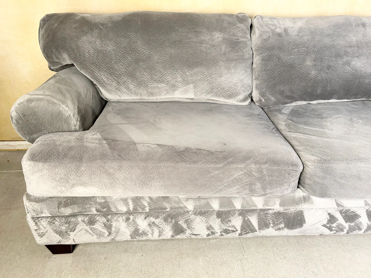 DELIVERY AVAILABLE! GREY MICROFIBER SECTIONAL FOR $600! - photo 3
