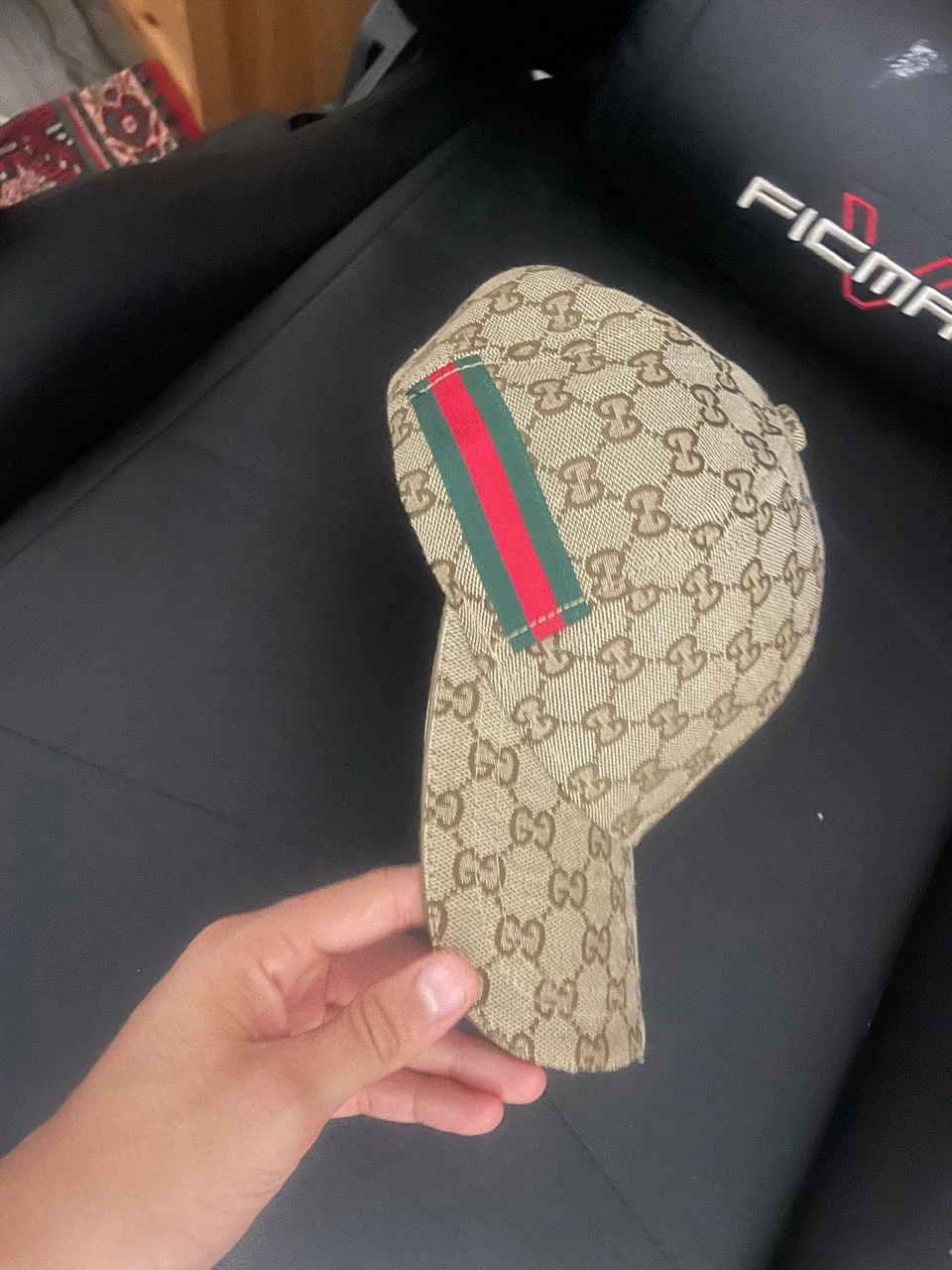 Gucci GG Supreme Baseball Cap