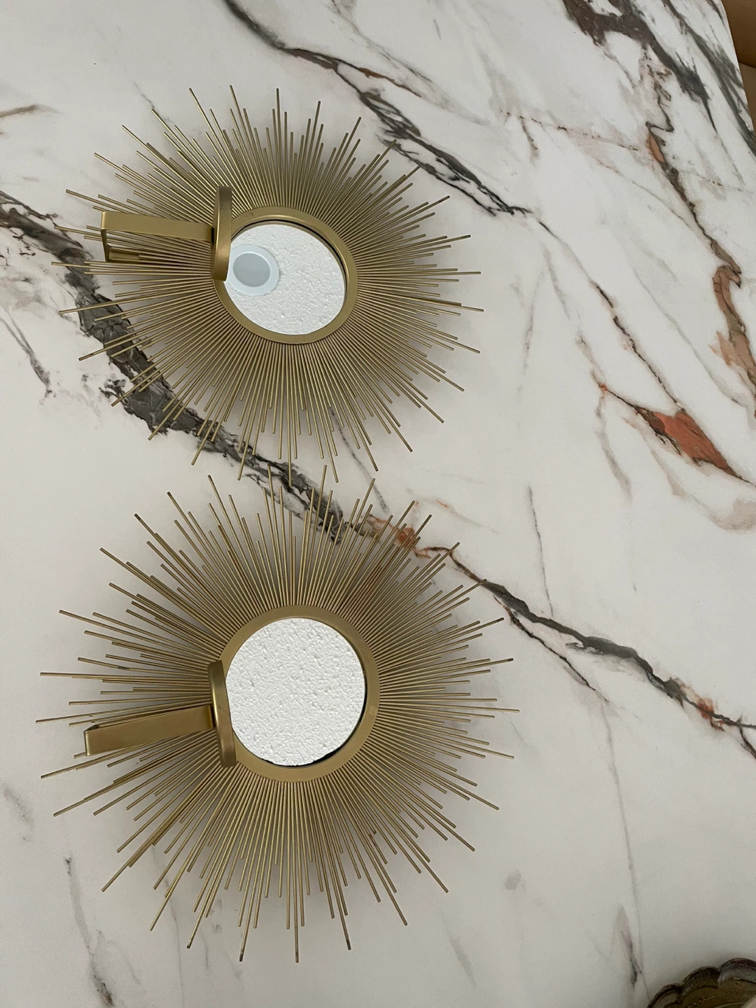 Golden Decorative Mirror